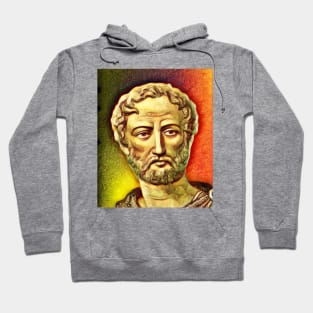 Cayo Plinio Segundo Snow Portrait | Cayo Plinio Segundo Artwork 15 Hoodie